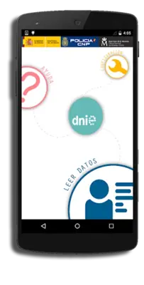 Ejemplo DNIe Lectura Datos android App screenshot 3